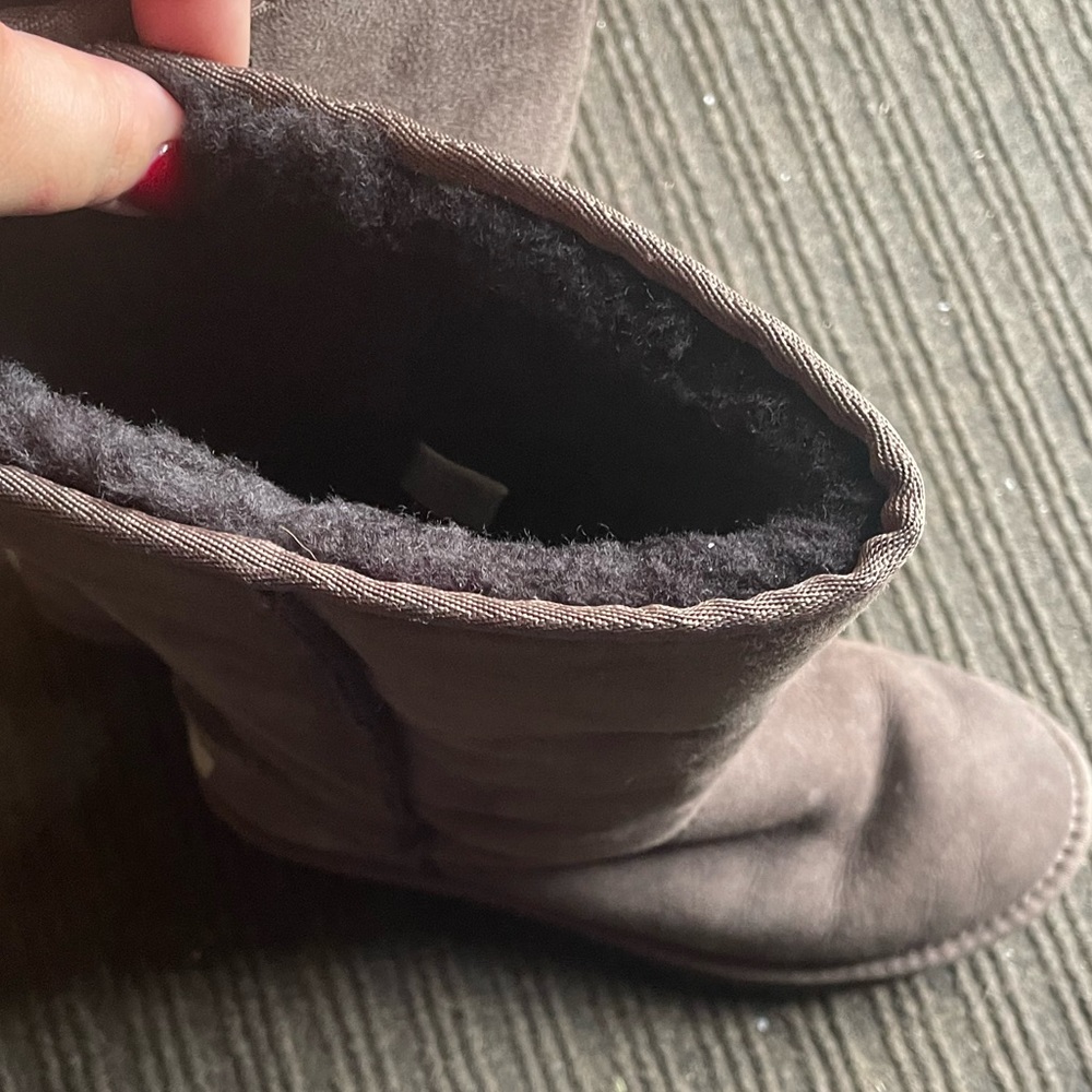 UGG classic tall boot in dark brown